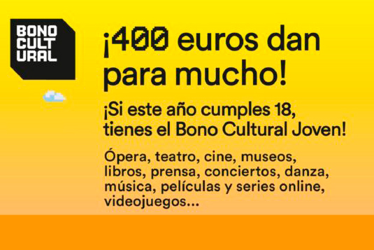 Sala Guirigai se adhiere al programa Bono Cultural Joven